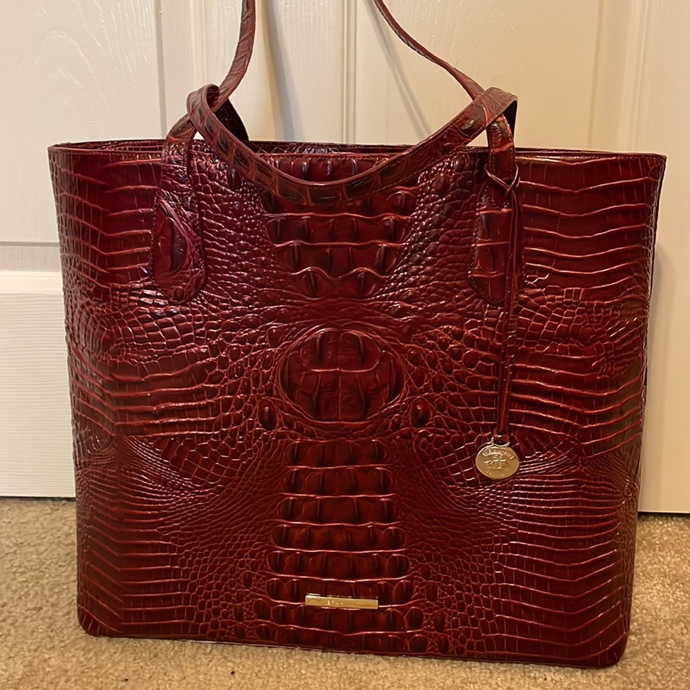 Brahmin Tote in Red